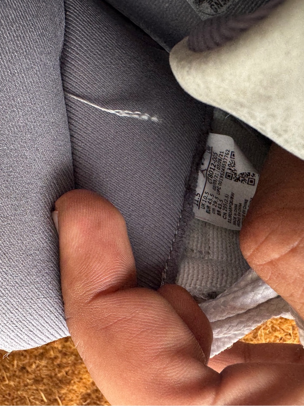 Air Jordan 11 Retro Cool Grey - Picture 8 of 11